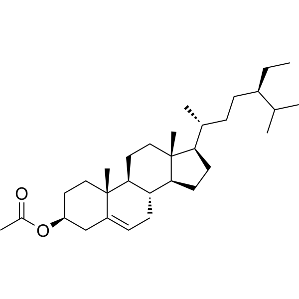 β-Sitosterol acetate contains Campesterol acetate (Sitosteryl acetate contains Campesterol acetate) 